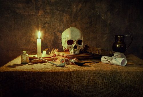 Vanitas; Er is maar één zekerheid......