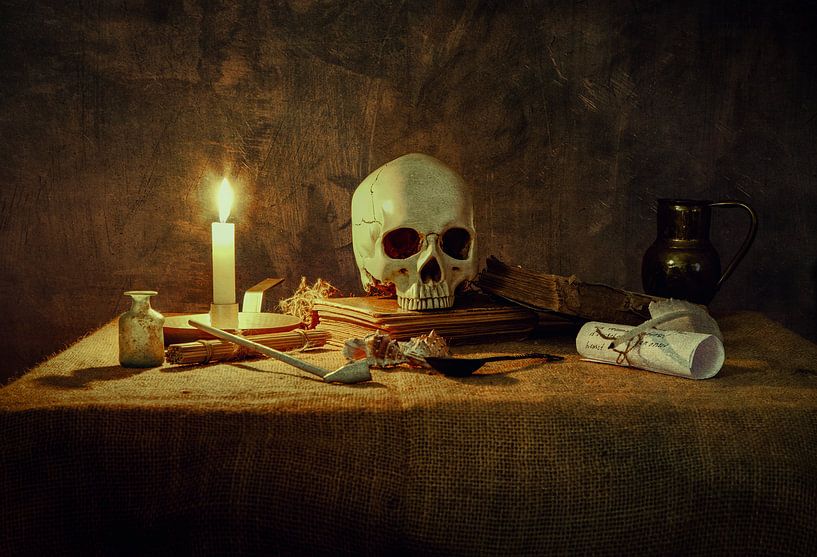 Vanitas; Er is maar één zekerheid...... van René Ouderling