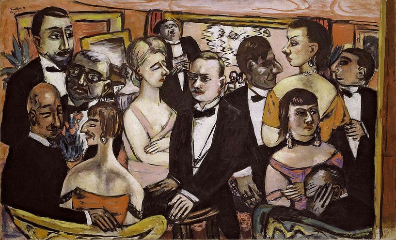 Société de Paris, Max Beckmann, 1931 par Atelier Liesjes