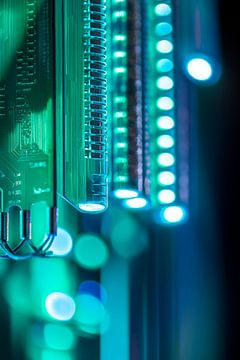 Focus op futuristische technologie van Poster Art Shop