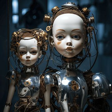 Mechanical dolls by Ton Kuijpers