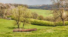 Lente in het Gulpdal in Zuid-Limburg by John Kreukniet