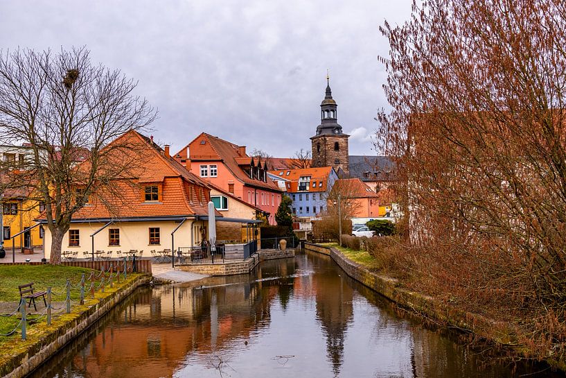 Frühlingshafte Wanderung entlang der Ilm bei Bad Berka bei herrlichen Sonnenschein - Thüringen - Deutschland von Oliver Hlavaty