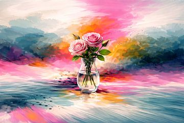 Kleurenharmonie in glas