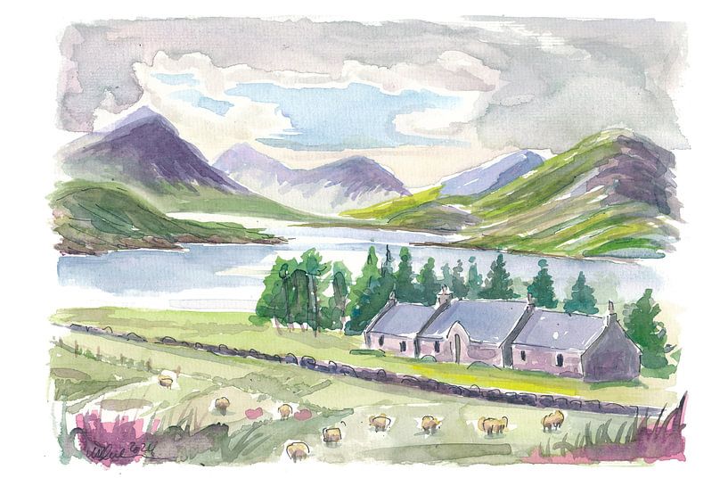 Ein Highland Hideaway an den Ufern des Loch Torridon von Markus Bleichner