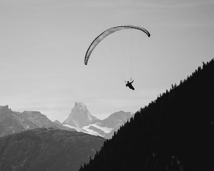 Blick auf das Matterhorn von Aljan Scholtens