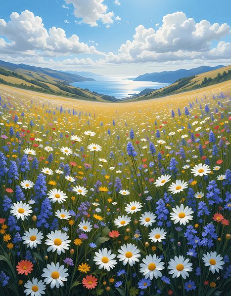 Murmures des fleurs sauvages par Artistic