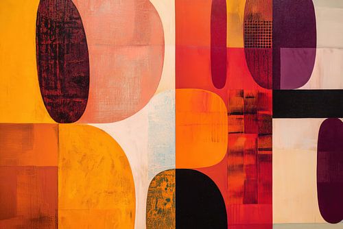 Afrika abstrakt 8 von Bert Nijholt