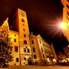 Hôtel de ville de Noël de Ratisbonne sur Roith Fotografie