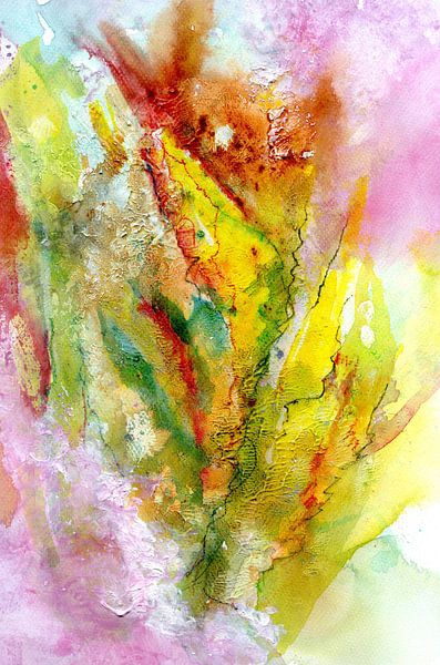Intermediate stages Yellow Green by Claudia Gründler