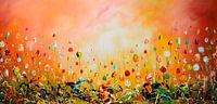 Flowers van Gena Theheartofart thumbnail