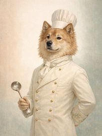 Kulinarischer Experte Hundekoch von uwidya