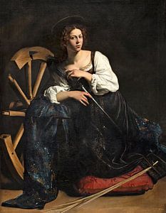 Heilige Katharina von Alexandrien, Caravaggio