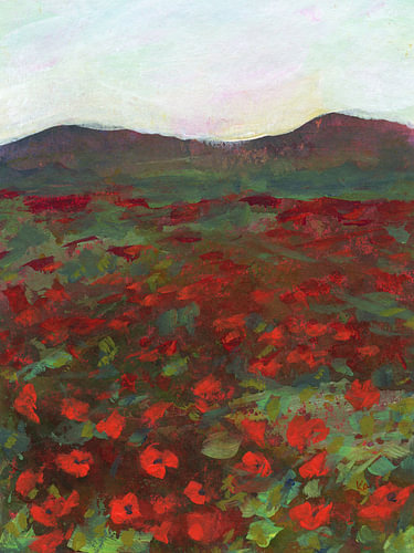 Poppy Field Triptych Part One