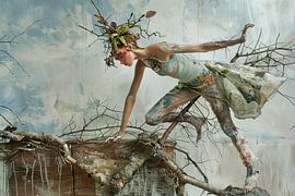 Nature's Poise by Abstract Painting