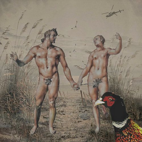 Une journée à la plage (avec Adam et Eve)