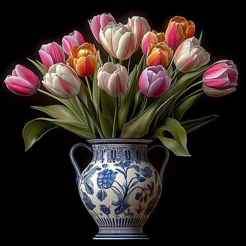 Tulpen in pasteltinten