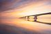 Unbeschreiblich (Sonnenaufgang Zeelandbrug) von Thom Brouwer