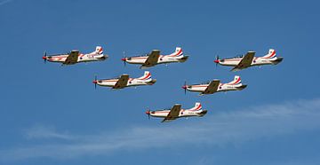 Croatian Air Force demonstration team. by Jaap van den Berg