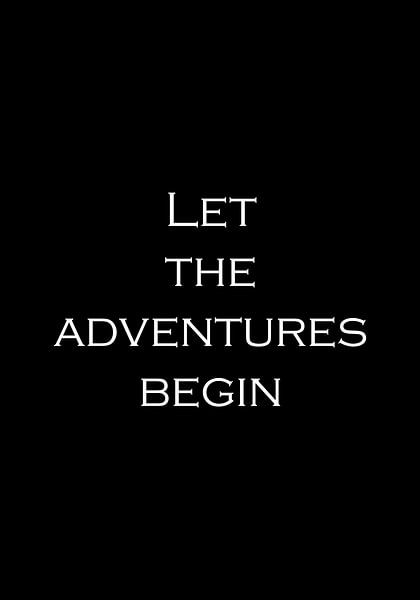 Adventure 2 | Inspirational text, quote by Ratna Bosch