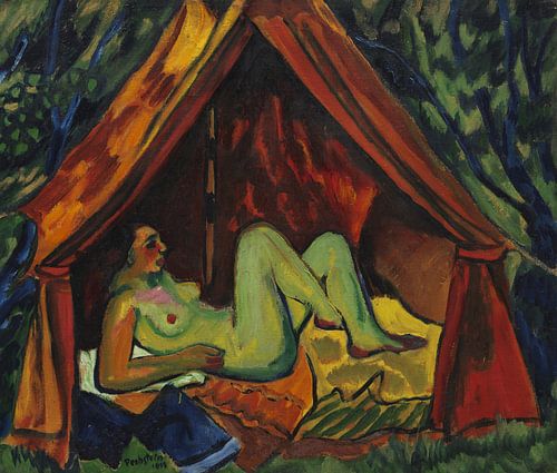 Maurits Niekerk - Vrouwelijk naakt, 1913