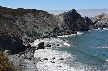 Highway 1 US. Route von San Francisco nach LA. Die große Sur.