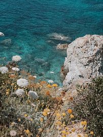 Beautiful beach in Italy by Mathilda Verwoerdt