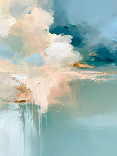 abstract blue sky