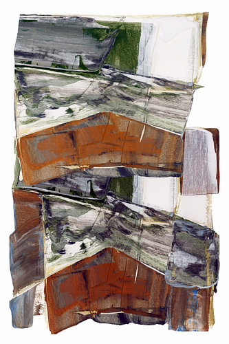 Earthy Abstract Landscape
