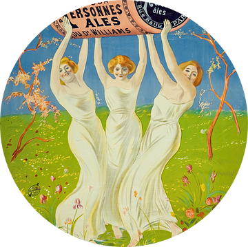 Leonetto Cappiello - Pilules Pink Pour Personnes Pâles (1910) van Peter Balan