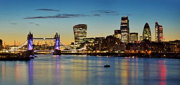 London Skyline von David Bleeker