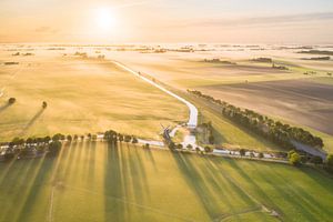 Sonnenaufgang über der Krimster Mühle