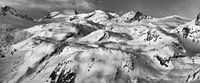 Französisch Alpen #1 black&white von Mart Stevens Miniaturansicht