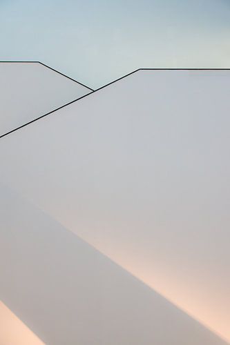 Treppenhaus mit Beschattung