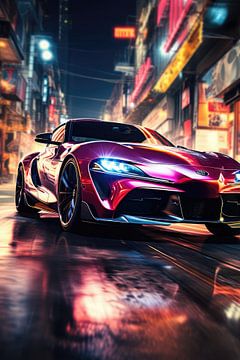 Neon-Übersteuerung von John Dan