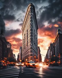 Street scene in New York City