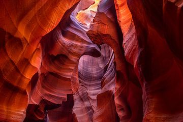 Antelope Canyon, USA van Adelheid Smitt