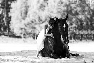 Dans van paard & ballerina 2 sur Sabine Timman