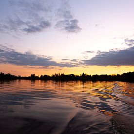 Sonnenuntergang über den Vinkeveen-Seen von Marc Molenaar