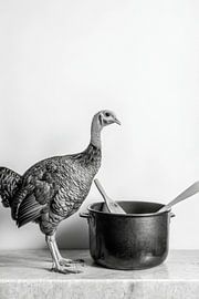 Truthahn Kochtopf von Poster Art Shop