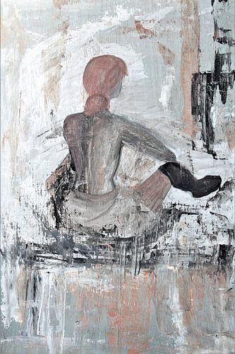 Danseuse aux cheveux bronze