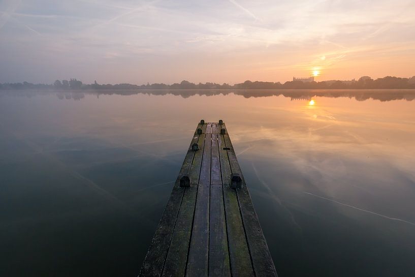 Miroir dans l'eau par Thijs Friederich