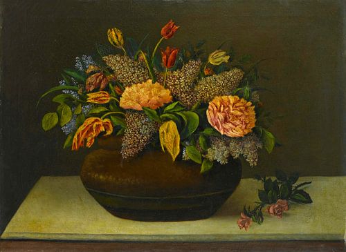 Stilleven met bloemen, Ahmet Ali