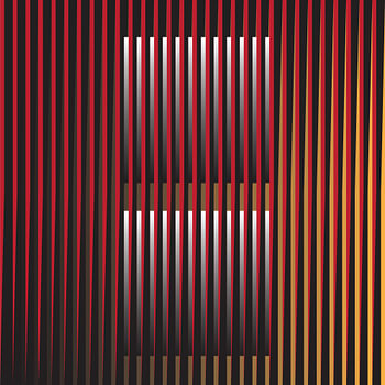 Illusion moderne à rayures