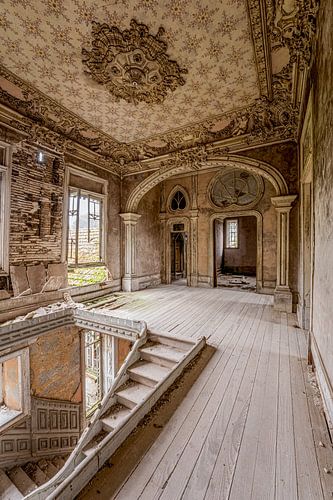 verlaten wijnboerderij