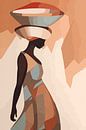 Woman with Basket by Patterns & Palettes thumbnail