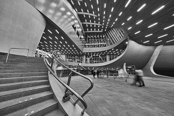 Curves en lijnen in Station Arnhem Centraal