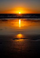 footsteps in the sand