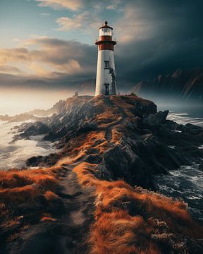 Lighthouse by Stephanie Lenk - Feldmeth