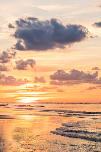 Orange Glow over the Sea — Fine Art Landscape 2x3